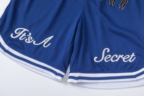 Shorts TrapStar Irongate Arch It's A Secret - Azul/Branco