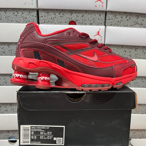 Supreme x Nike Shox Ride 2 Vermelho